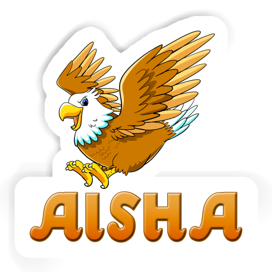 Aisha Autocollant Aigle Laptop Image