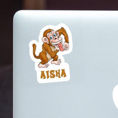 Aisha Sticker Ape Laptop Aisha Sticker Ape Laptop Image