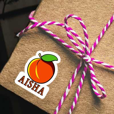 Aufkleber Aisha Aprikose Gift package Image