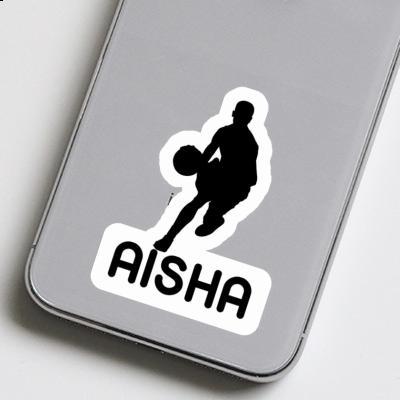 Sticker Basketballspieler Aisha Notebook Sticker Basketballspieler Aisha Gift package Image