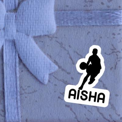 Aisha Sticker Basketballspieler Notebook Image