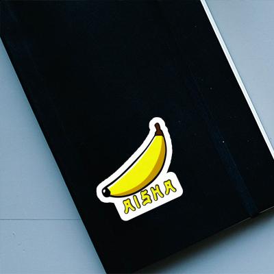 Banana Sticker Aisha Notebook Image