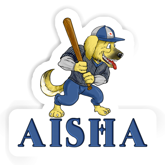 Sticker Hund Aisha Gift package Image