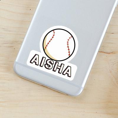 Aisha Sticker Baseball Image