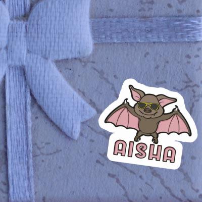 Bat Sticker Aisha Notebook Image