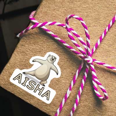 Sticker Bear Aisha Laptop Image