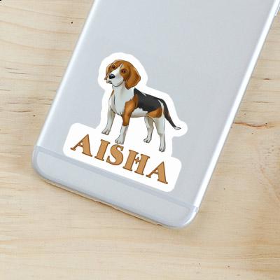 Sticker Beagle Dog Aisha Gift package Image