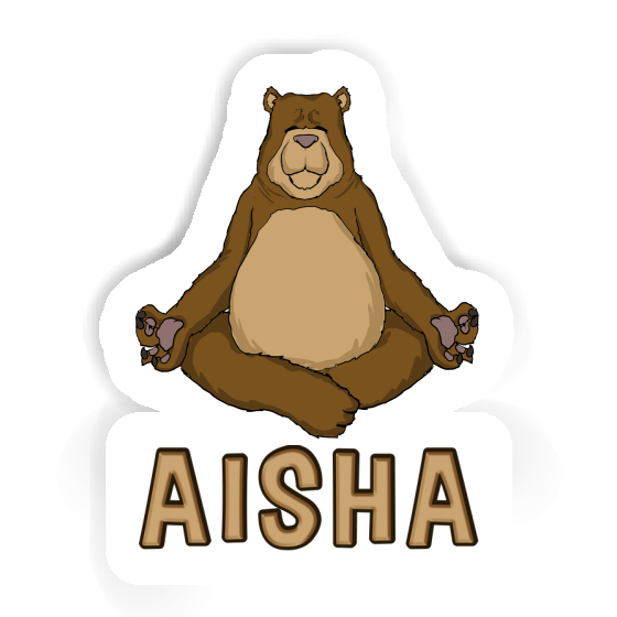 Yogi Sticker Aisha Notebook Image