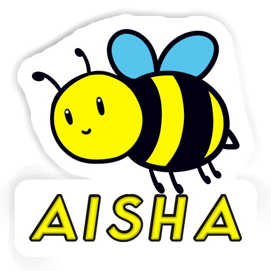 Sticker Biene Aisha Laptop Image