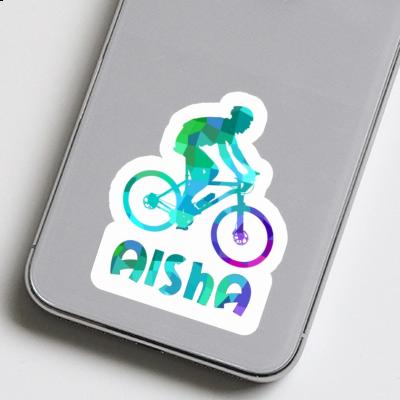 Aisha Sticker Biker Notebook Image