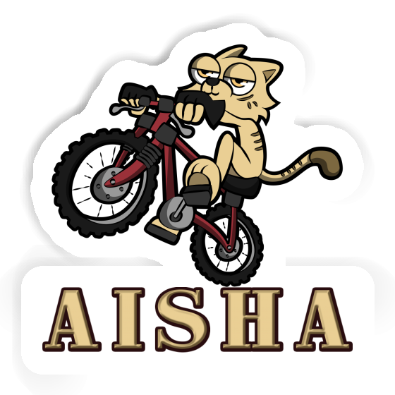 Sticker Bicycle Aisha Image