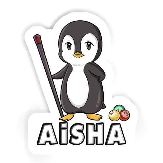 Autocollant Pingouin Aisha Laptop Image