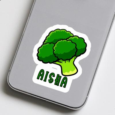 Aisha Sticker Broccoli Notebook Image