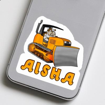 Sticker Aisha Bulldozer Notebook Image