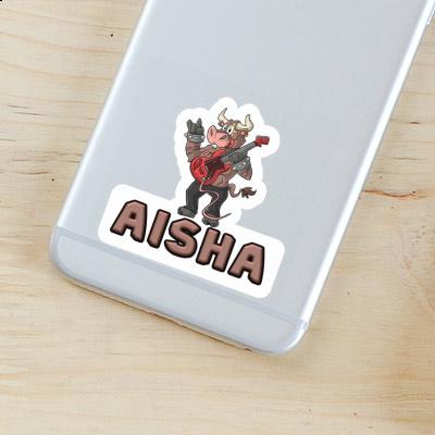 Sticker Aisha Guitarist Gift package Image