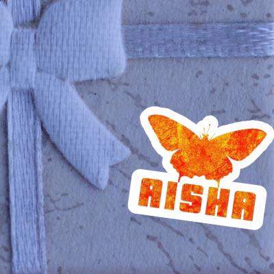 Sticker Butterfly Aisha Gift package Image