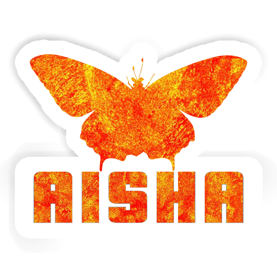 Sticker Butterfly Aisha Laptop Image