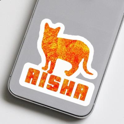 Katze Sticker Aisha Laptop Image