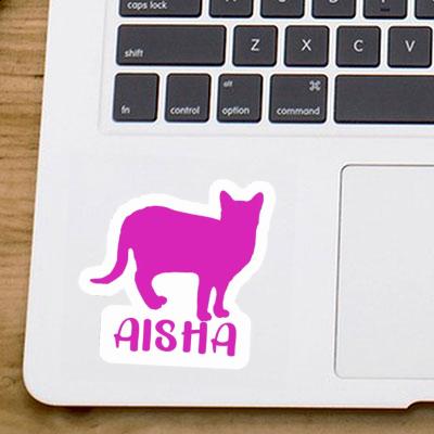 Sticker Aisha Katze Gift package Image