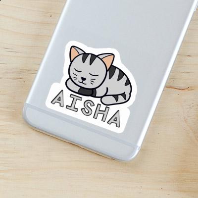 Cat Sticker Aisha Laptop Image