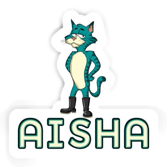 Cat Sticker Aisha Image