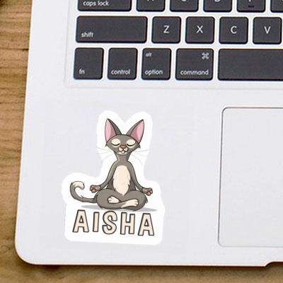 Sticker Aisha Cat Notebook Image