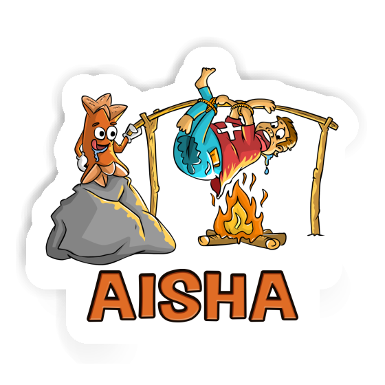 Sticker Cervelat Aisha Laptop Image