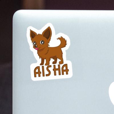 Chihuahua Autocollant Aisha Laptop Image