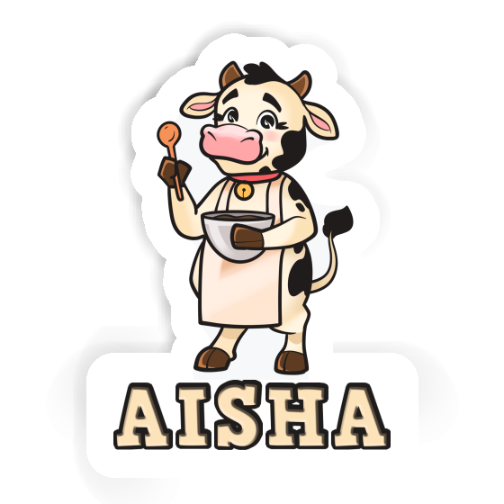 Cow Sticker Aisha Gift package Image