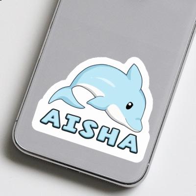 Aisha Sticker Dolphin Laptop Image