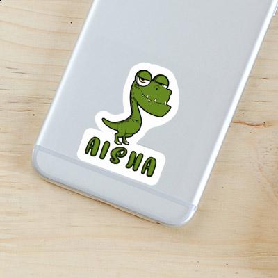 Dino Sticker Aisha Notebook Image