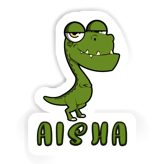 Dino Sticker Aisha Laptop Image