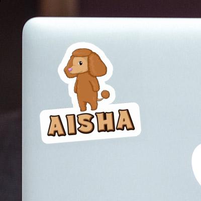 Sticker Poodle Aisha Gift package Image