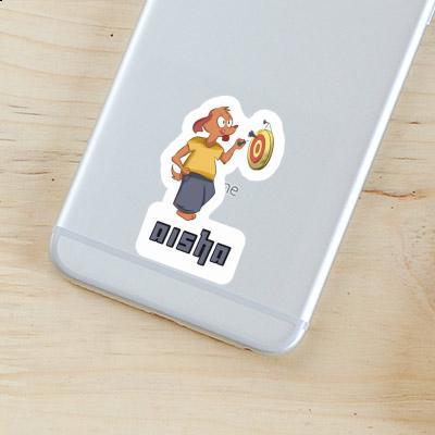 Sticker Aisha Dog Laptop Sticker Aisha Dog Laptop Image