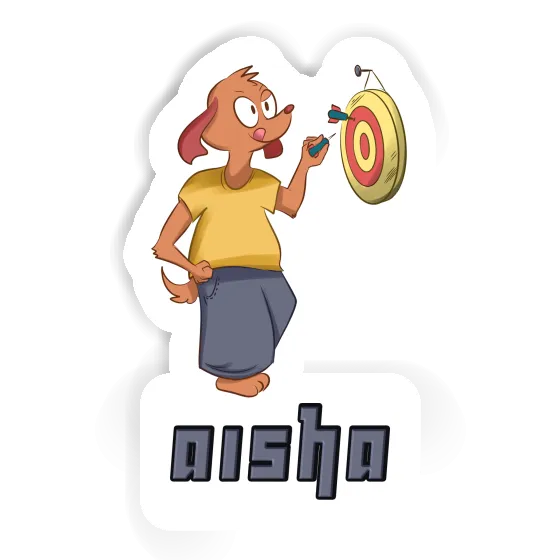 Sticker Aisha Dog Notebook Sticker Aisha Dog Gift package Image