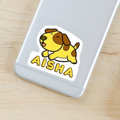 Sticker Aisha Dog Notebook Sticker Aisha Dog Gift package Image
