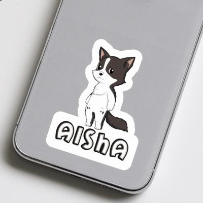 Autocollant Collie border Aisha Notebook Image