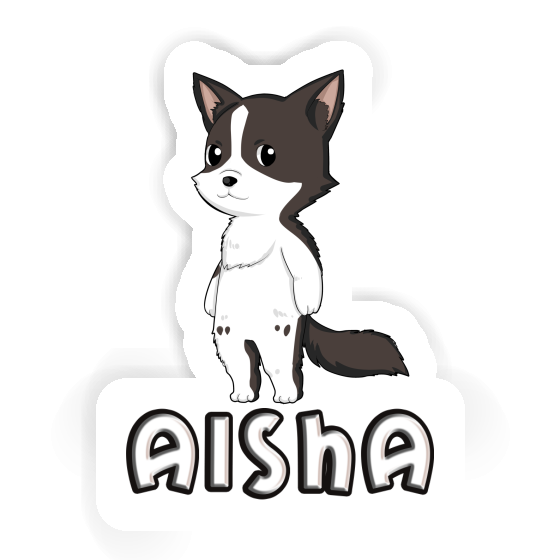 Autocollant Collie border Aisha Image