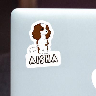 Aisha Sticker Cavalier King Charles Spaniel Notebook Image