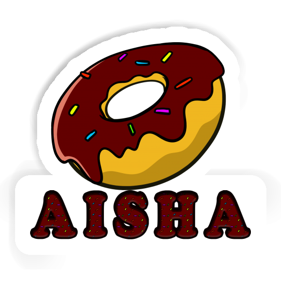 Krapfen Sticker Aisha Notebook Image