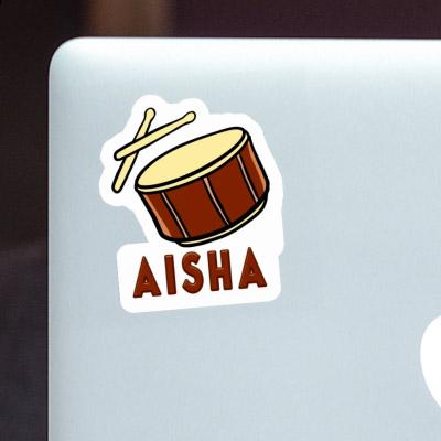 Sticker Drumm Aisha Laptop Image