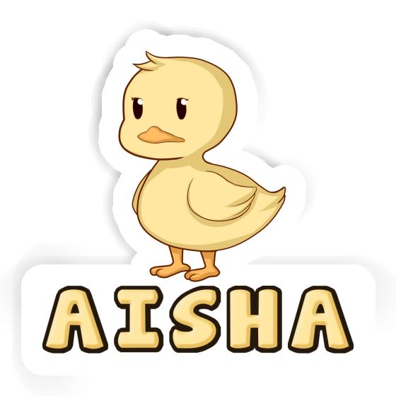 Autocollant Canard Aisha Gift package Image