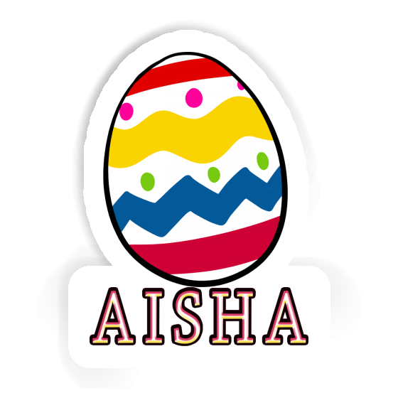 Sticker Aisha Easter Egg Laptop Image