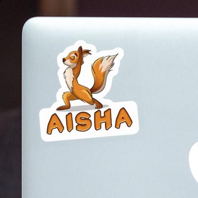 Aisha Sticker Yoga-Eichhörnchen Gift package Image