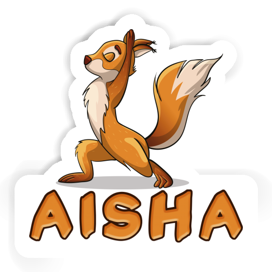 Aisha Sticker Yoga-Eichhörnchen Gift package Image