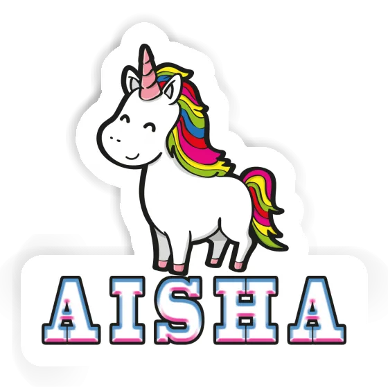 Licorne Autocollant Aisha Licorne Autocollant Aisha Image
