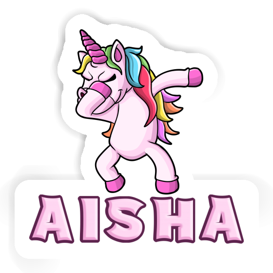 Aisha Autocollant Licorne Gift package Image