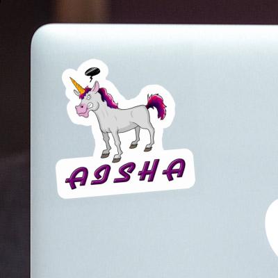 Sticker Angry Unicorn Aisha Image