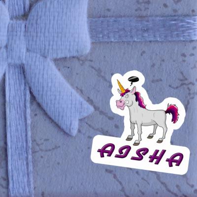 Licorne Autocollant Aisha Notebook Image