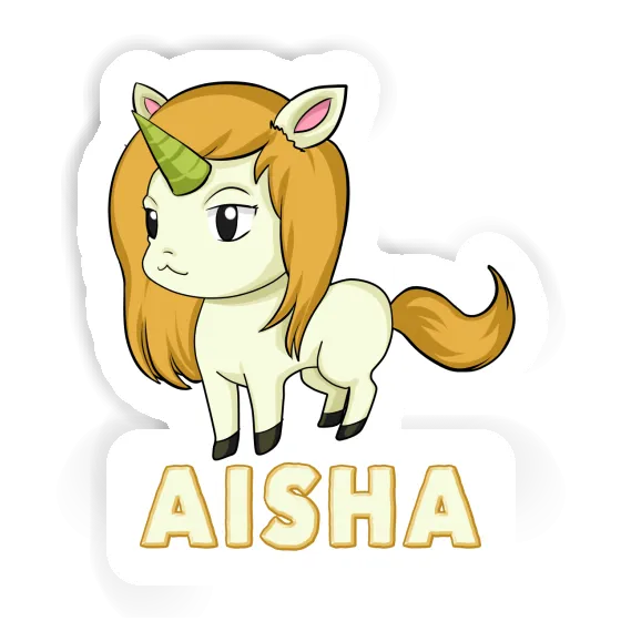 Autocollant Aisha Licorne Notebook Autocollant Aisha Licorne Notebook Image